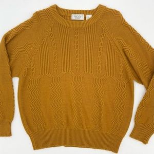 Thick Chunky Yellow Sweater